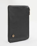 HAUTTON Classic Geniune Leather Small Coin Cum Cash Black Wallet For Unisex