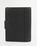 HAUTTON Classic Geniune Leather Unisex Passport Holder Credit Card Wallet