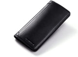HAUTTON Casual Black Premium Unisex Long Leather Wallet