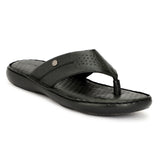 HAUTTON Men's Geniune Leather Casual Padding Slipper | Stylish Comfortable Slippers & Sandals