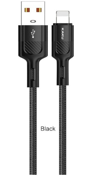 STIYA KAKU KSC 458 JINTENG ALUMINIUM ALLOY UNBREAKABLE CHARGING LIGHTING DATA CABLE FOR IPHONE CHARGING 6/6S/7/7+/8/8+/10/11,IPAD AIR/MINI,IPOD AND DATA SYNC - PRAKONLINESTORES
