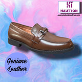 Hautton new premium Formal slip - on Party wear collection Geniune leather shoe party wear for men - PRAKONLINESTORES