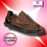 Hautton Premium Geniune leather Sandal For Men - PRAKONLINESTORES