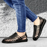 Hautton Premium Geniune leather sandal for men - PRAKONLINESTORES