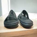 Hautton Men Geniune Leather Stylish & Comfortable Padding Slipper - PRAKONLINESTORES