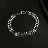Prak Kinyued Premium Top Quality 316 Stainless Steel Silver Bracelet for Men ** - PRAKONLINESTORES