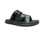 Hautton Men Geniune Leather Stylish and Comfortable Comfy Padding Slipper - PRAKONLINESTORES
