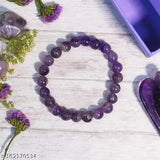 Prak Kinyued Healing Amethyst Bracelet – Spiritual & Stylish Unisex Amethyst Bracelet for Peace & Protection – Prak Kinyued - PRAKONLINESTORES