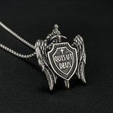 Prak Kinyued Premium Top Quality 316 Stainless Steel SILVER Chain with Pendant for Men** - PRAKONLINESTORES