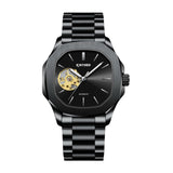 Prak Kinyued Automatic Wrist Watch – Black Stainless Steel Chain Strap - PRAKONLINESTORES