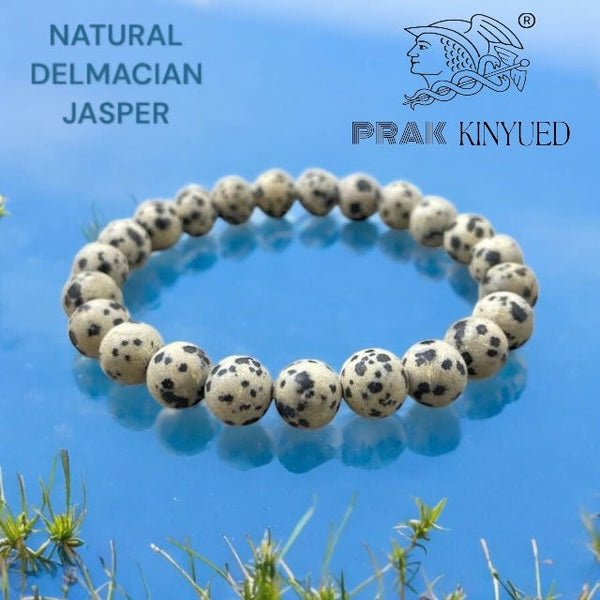 Prak Kinyued Dalmatian Jasper Bracelet – Calm & Balance - PRAKONLINESTORES