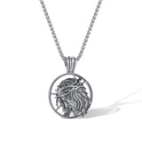 Prak Kinyued Premium Top Quality 316 Stainless Steel Silver Chain with Pendant for Men** - PRAKONLINESTORES