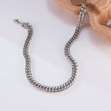 Prak Kinyued Premium Top Quality 316 Stainless Steel Heavy SILVER Chain for Men** - PRAKONLINESTORES