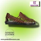 Hautton Premium Geniune leather Sandal For Men - PRAKONLINESTORES