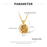 Prak Kinyued Premium Top Quality 316 Stainless Steel Silver Chain with Pendant for Men** - PRAKONLINESTORES