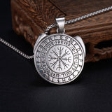 Prak Kinyued Premium Top Quality 316 Stainless Steel SILVER Chain with Pendant for Men** - PRAKONLINESTORES