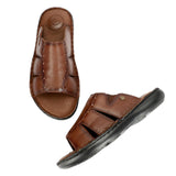 Hautton Premium Geniune leather Slipper for men - PRAKONLINESTORES