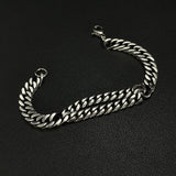 Prak Kinyued Premium Top Quality 316 Stainless Steel Silver Bracelet for Men ** - PRAKONLINESTORES
