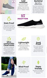 HAUTTON Men's Stylish Light - Weight Breathable Sneakers | Casual Running Ultra Soft Socks Slip - On Padding Walking, Gym Shoes - PRAKONLINESTORES