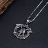 Prak Kinyued Premium Top Quality 316 Stainless Steel SILVER Chain with Pendant for Men** - PRAKONLINESTORES