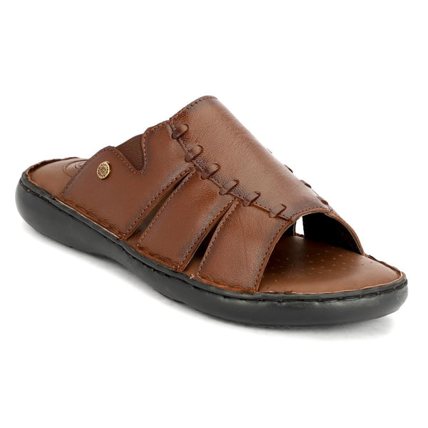 Hautton Premium Geniune leather Slipper for men - PRAKONLINESTORES