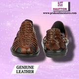 Hautton Premium Geniune leather Sandal For Men - PRAKONLINESTORES