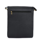 HAUTTON Unisex Geniune Leather Laptop Messenger Cum Sling I-Pad Bag | Crossbody Strap Bag for Men & Women