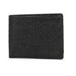 HAUTTON Men's Genuine Leather Classic Wallet | Bi Fold Slim & Light Weight Leather Stylish Casual Wallet Purse with Card Holder Compartment |BLACK