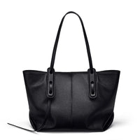 HAUTTON Women Genuine Leather Black Stylish Handbag