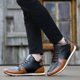 HAUTTON

HAUTTON Men Quality Ultra Premium Leatherette Walking Shoe