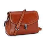 HAUTTON Genuine Leather Tan Latest Side Sling Bag For Women