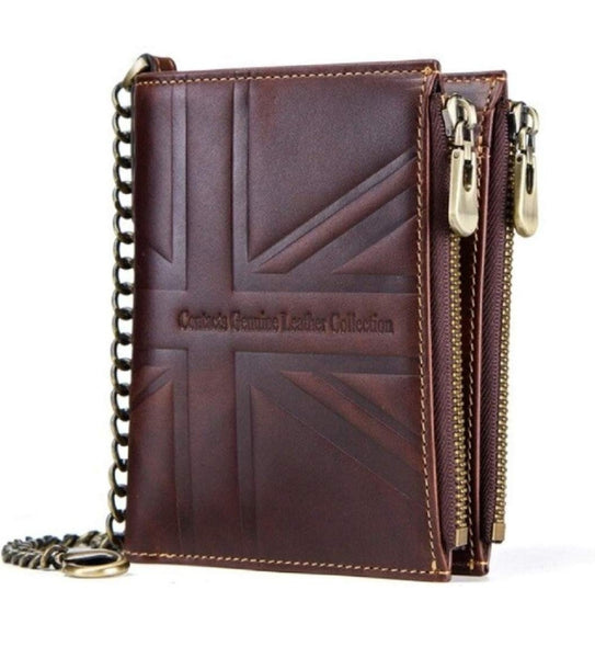 CONTACTS UNISEX  LEATHER WALLET