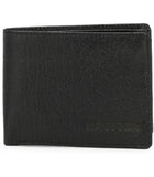 HAUTTON Men's Genuine Leather Classic Wallet | Bi Fold Slim & Light Weight Leather Stylish Casual Wallet Purse with Card Holder Compartment |BLACK