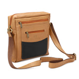 HAUTTON Genuine Leather Messenger Slings Bag