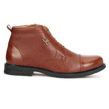 HAUTTON New Premium Geniune Leather Ankle Chain Boots for Men - PRAKONLINESTORES