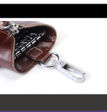 HAUTTON LEATHER KEY HOLDER WALLET - PRAKONLINESTORES