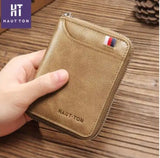 🐦HAUTTON GENIUNE LEATHER WALLET EXCLUSIVELY - PRAKONLINESTORES