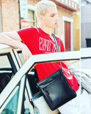 HAUTTON GENIUNE LEATHER SLING/OFFICE BAG - PRAKONLINESTORES