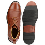 HAUTTON New Premium Geniune Leather Ankle Chain Boots for Men - PRAKONLINESTORES