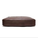 HAUTTON GENIUNE LEATHER LAPTOP CUM OFFICE PREMIUM COLLECTION BAG - PRAKONLINESTORES