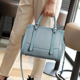 HAUTTON Women Genuine Leather Black Handbag - PRAKONLINESTORES