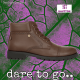 HAUTTON Men Black Ankle Length Boots - PRAKONLINESTORES