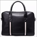 HAUTTON GENIUNE LEATHER HANDBAG FOR MEN - PRAKONLINESTORES