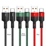 STIYA KAKU KSC 458 JINTENG ALUMINIUM ALLOY Unbreakable Charging Cable or Micro USB Data Cable TYPE C,IOS for Charging and Data Sync (2021) - PRAKONLINESTORES