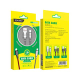 STIYA KAKU KSC 441 JIESHENG Aluminium Alloy 3.2 A High Current Speed Fast Charging & Data Sync USB Cable Compatible for iPhone 6/6S/7/7+/8/8+/10/11, iPad Air/Mini, iPod and iOS Devices - PRAKONLINESTORES