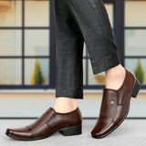 HAUTTON New Premium Formal Leather Slip on Shoes for Men - PRAKONLINESTORES