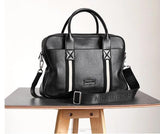 HAUTTON GENIUNE LEATHER HANDBAG FOR MEN - PRAKONLINESTORES