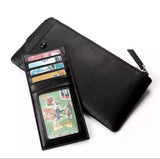 HAUTTON GENIUNE LEATHER UNISEX LONG WALLET CUM CLUTCHER - PRAKONLINESTORES