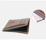 HAUTTON GENIUNE LEATHER WALLET CUM CARD HOLDER - PRAKONLINESTORES