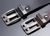 HAUTTON MEN GENIUNE LEATHER BELT - PRAKONLINESTORES
